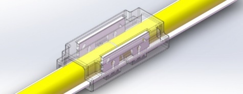 LED strip connectors