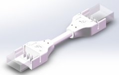 IP-COB-4PIN-10MM-C Press-Fit LED Strip Connector